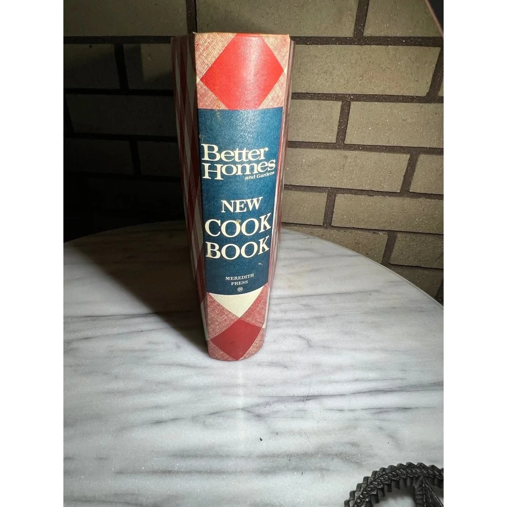 Better Homes and Gardens New‎ Cook Book Vintage Gingham Plaid 5-Ring Binder